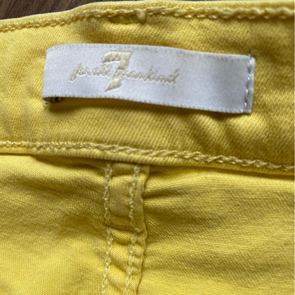 Vibrant Yellow Skinny Jeans - Picture 2 of 6